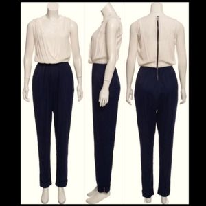 Alice + Olivia Darell Crisscross Jumpsuit